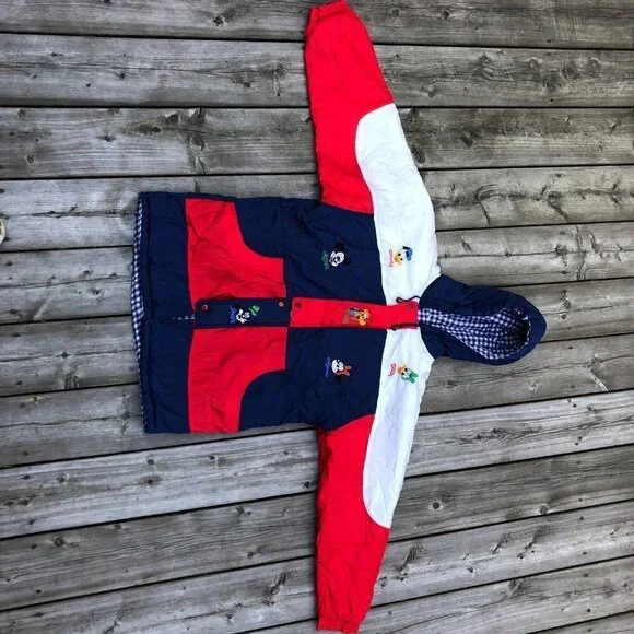 Vintage Hello Kitty X Disney Mickey Mouse Embroidered Reversible Jacket - Picture 3 of 16